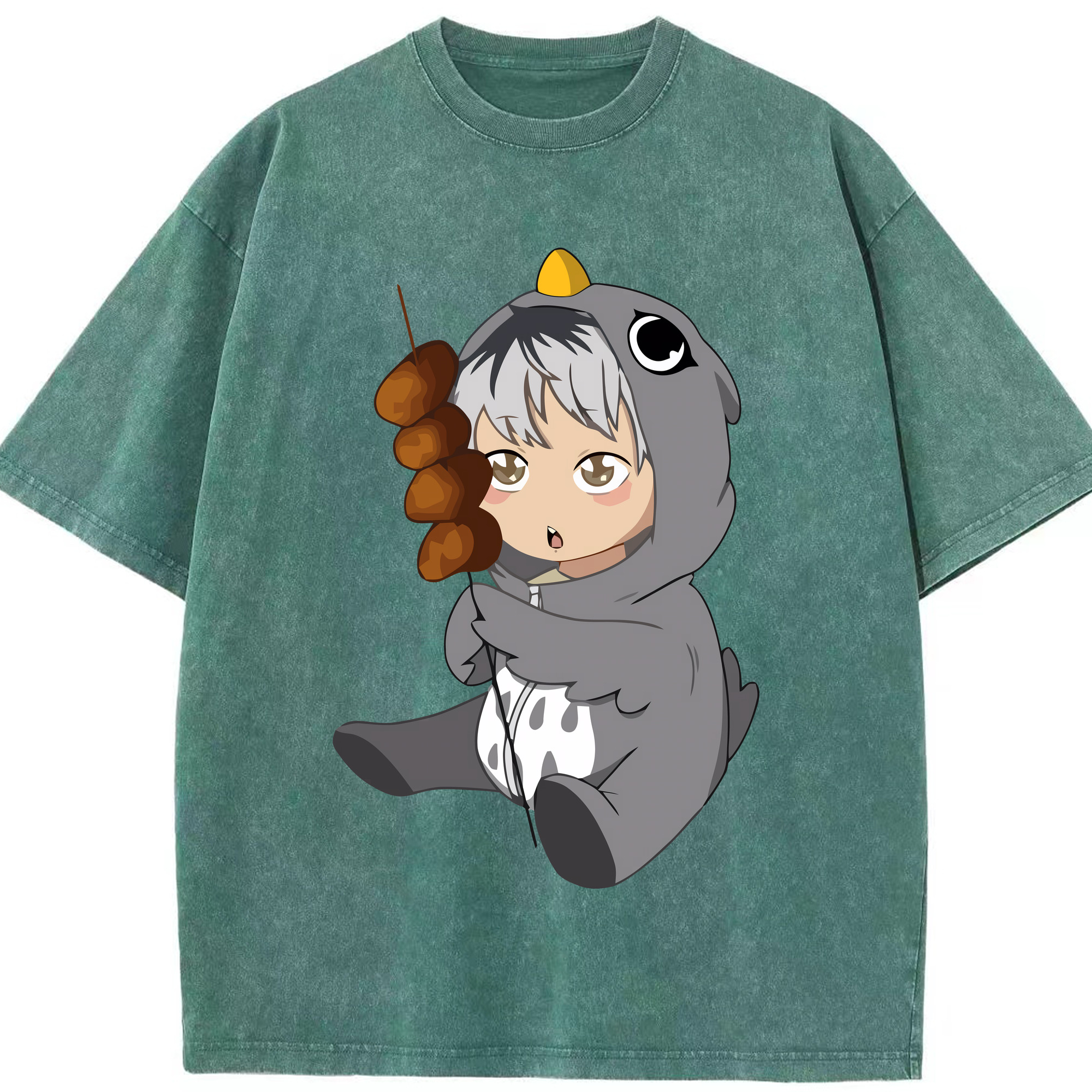 （画像用） ハイキュー!! Haikyu!! 綿100% ヴィンテージ風 半袖Tシャツ（フロントプリント）